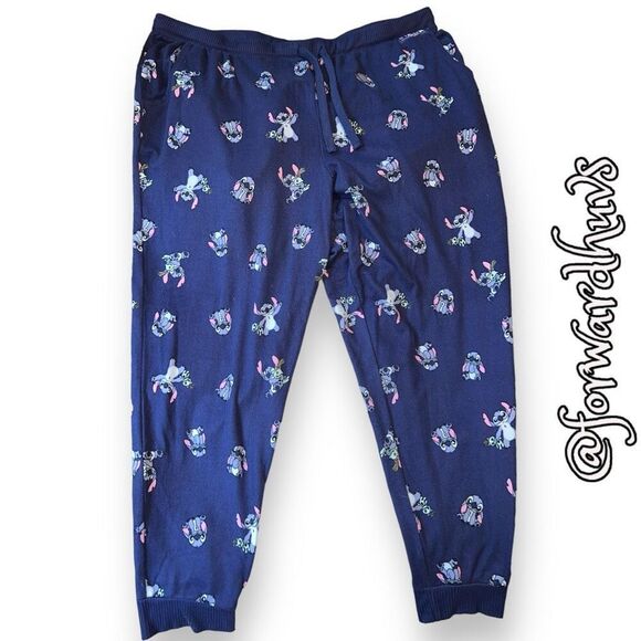 Disney Stitch Pajama Pants Size 2XL (18W-20W) - Picture 3 of 11
